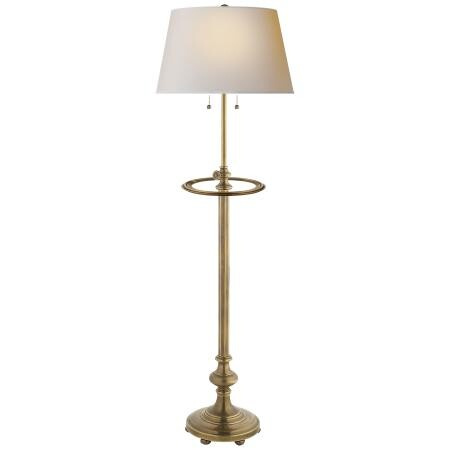 Напольная лампа Visual Comfort Overseas Adjustable Floor Lamp Brass