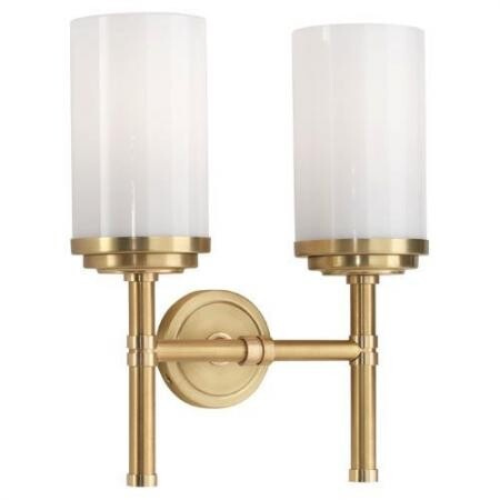 Бра Robert Abbey Halo 10,75" Sconce Brushed Brass