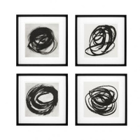 Настенный декор EICHHOLTZ Prints Black & White Collection I set of 4
