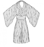 Настенный декор Phillips Collection Kimono Woman Wall Art