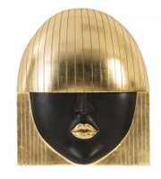 Настенный декор Phillips Collection Fashion Faces Kiss Large Wall Art Black/Gold