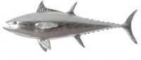 Настенный декор Phillips Collection Bluefin Tuna Wall Sculpture Silver