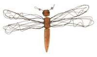 Настенный декор Phillips Collection Wire Wing Dragonfly Wall Art