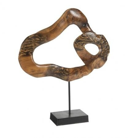 Скульптура Phillips Collection Swirl Wood Sculpture