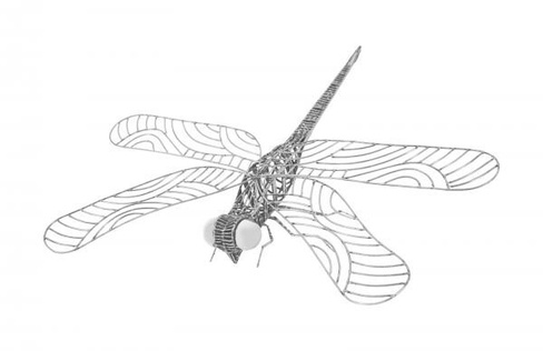 Скульптура Phillips Collection Dragonfly Sculpture