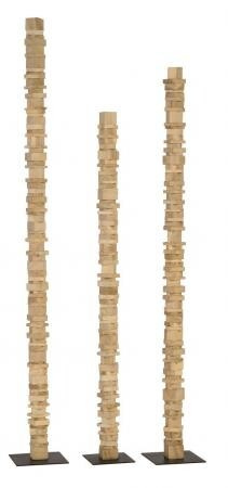 Скульптура Phillips Collection Stacked Wood Floor Sculpture, 3 шт