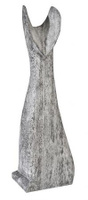 Скульптура Phillips Collection Cat Sculpture, Gray Stone