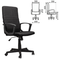 Кресло руководителя BRABIX BRABIX Focus EX-518 черное