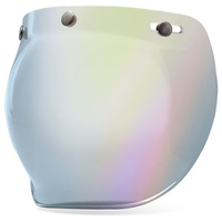 Визор для шлема Bell Moto Custom 500 Bubble, серебряный