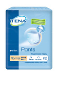 Подгузники-трусы для взрослых TENA PANTS NORMAL 10 шт., размер L