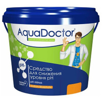 Средство для снижения уровня рН AquaDoctor pH-минус, 1 кг AquaDOCTOR