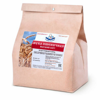 Мука пшеничная высшего сорта из Шугуровского зерна, пакет 2 кг Поварёшка-Домовой