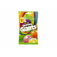 Skittles Giants Craze Sour, Супер кислые Гиганты, драже 116 гр