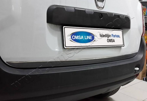 Нижняя кромка крышки багажника Omsa сталь Renault Duster 2010-2021