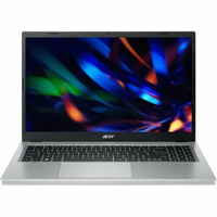 Ноутбук Acer Extensa EX215-33-C8MP, 15", N100, 8 Гб, SSD 256 Гб, UHD, noOS, серебристый