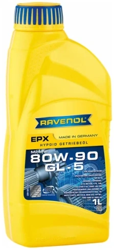 Масло трансмиссионное Ravenol 80w90 GL-5 Getriebeoel EPX