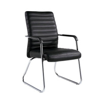 Конференц-кресло Easy Chair Easy Chair 806 VPU кожзам черный, хром