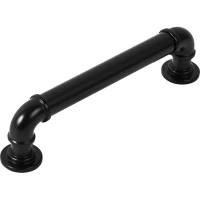 Ручка-скоба мебельная Inspire 128 мм цвет матовый черный INSPIRE Черный