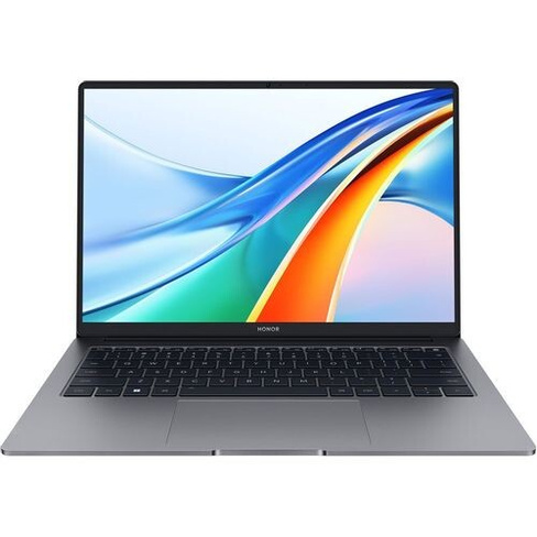 Ноутбук Honor MagicBook X14 Pro FRI-G58 5301AHQK, 14", 2024, IPS, Intel Core i5 13420H 2.1ГГц, 8-ядерный, 8ГБ LPDDR4x, 5
