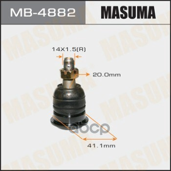 Опора Шаровая Nissan Bassara Masuma Mb-4882 Masuma арт. MB-4882