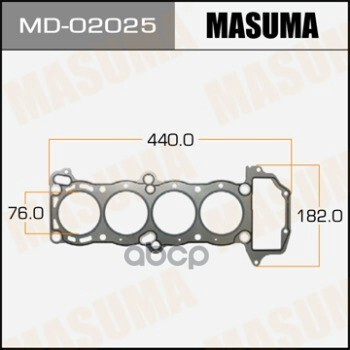 Прокладка Гбц Nissan Nx Coupe Masuma Md-02025 Masuma арт. MD-02025