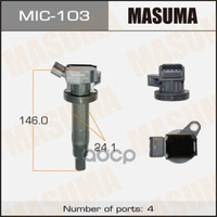 Катушка Зажигания Toyota Allex Masuma Mic-103 Masuma арт. MIC-103