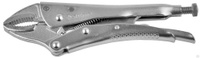 Зажим ЗУБР ЭКСПЕРТ ручной, универс, для круглых, профилированных и плоских деталей, губки из кованой Cr-V стали,180 мм