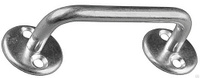 Ручка-скоба РС80-2, покрытие белый цинк, 80 мм