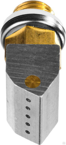 Насадка сменная KRAFTOOL PRO для клеевых термоклеящих пистолетов широк насадка для коробок 5 отверстий d=1,2 мм адаптер