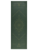 Коврик для йоги Leela 183*60*0,45 см (YANTRALIGN темно-зеленый) Bodhi