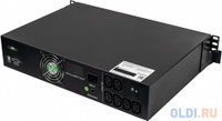 ИБП Systeme Electric Smart-Save SMT 2000 ВА, монтаж в стойку 2U, 230 В, 6 розеток IEC C13, SmartSlot, AVR, LCD, USB HID