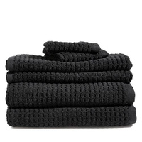 Набор быстросохнущих полотенец DKNY, цвет Black