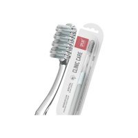 Зубная щетка SPLAT Professional CLINIC CARE сплат профессиональная средней жесткости белого цвета щетка для зубов 1 шт