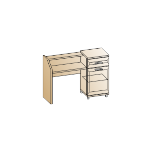 Туалетный Стол СТ-2801 Мелисса ЛЕРОМ