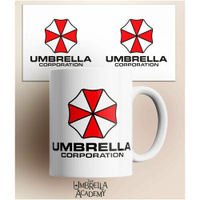 Кружка с принтом компьютерной игры Обитель зла Resident Evil Umbrella Corporation