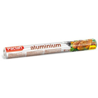 Фольга Paclan aluminium, 10 м х 29 см, 1000, 13 мкм х 29 см, 0.43 л, 1 шт.